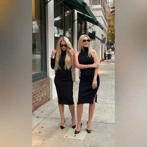 Guess Black Midi Dresses